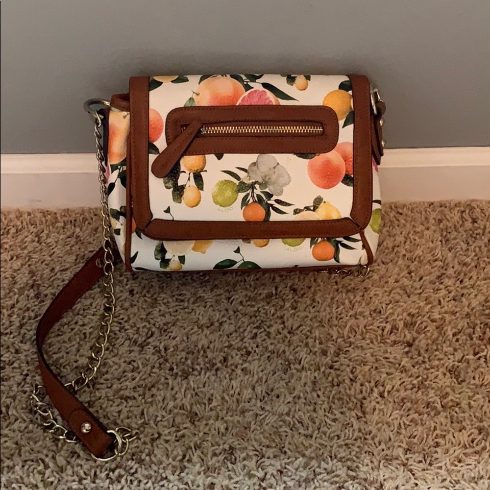 ALDO citrus and flower purse